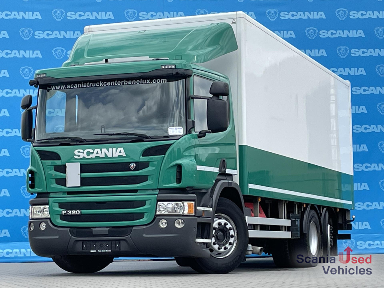 SCANIA P 320 DB6x2*4MNB RETARDER FULL AIR 8T TAIL LIFT AC - Furgonas sunkvežimis: foto 1 SCANIA P 320 DB6x2*4MNB RETARDER FULL AIR 8T TAIL LIFT AC - Furgonas sunkvežimis: foto 1