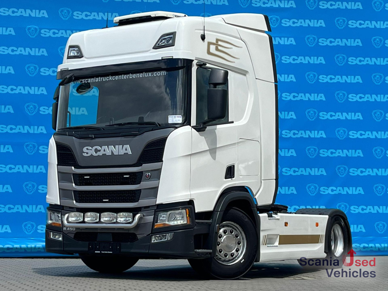 SCANIA R 450 A4x2NA RETARDER DIFF-L P-AIRCO PTOV - Vilkikas: foto 1 SCANIA R 450 A4x2NA RETARDER DIFF-L P-AIRCO PTOV - Vilkikas: foto 1