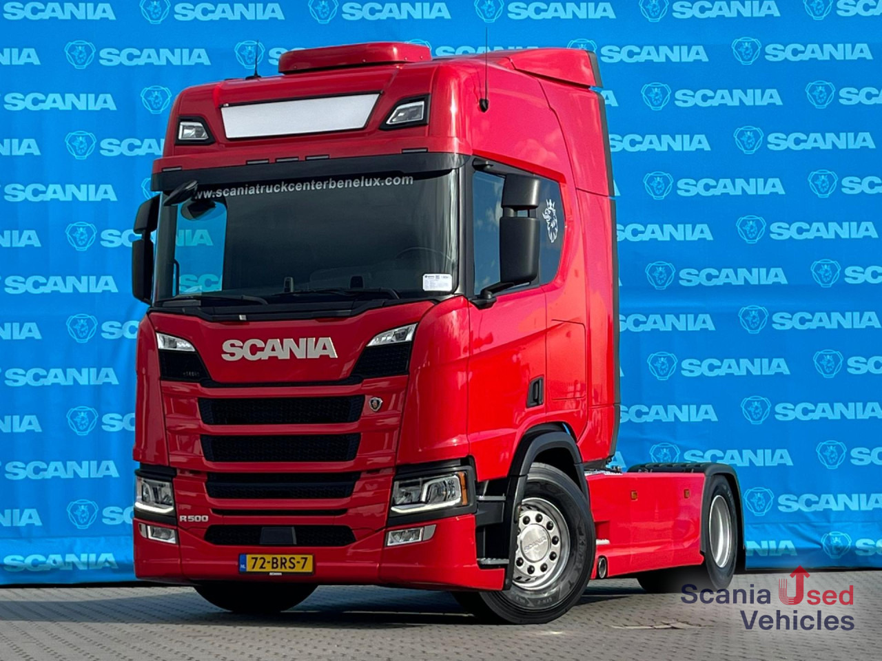 SCANIA R 500 A4x2NA RETARDER LED NAVI PTO - Vilkikas: foto 1 SCANIA R 500 A4x2NA RETARDER LED NAVI PTO - Vilkikas: foto 1