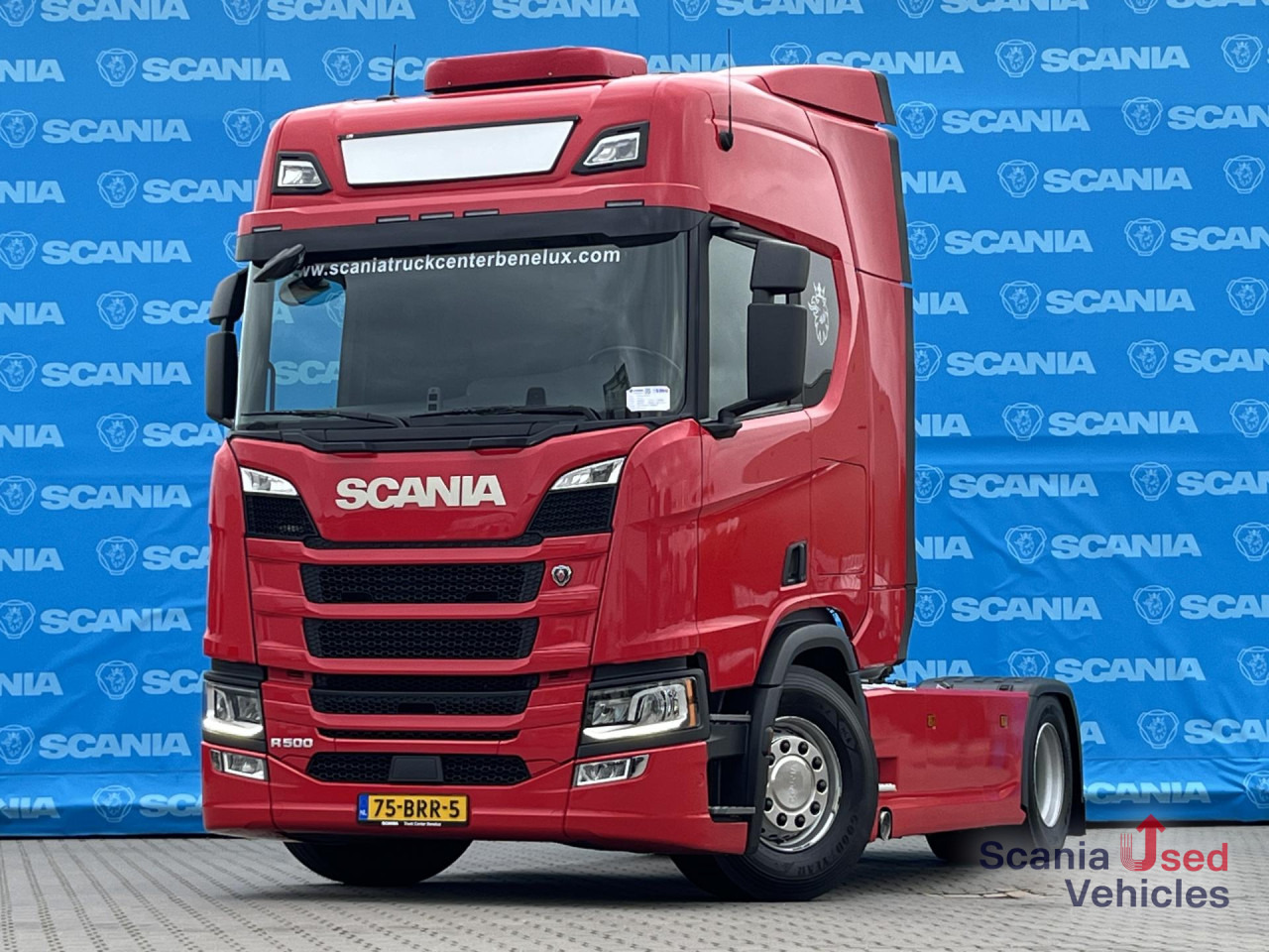 SCANIA R 500 A4x2NA RETARDER LED NAVI PTO - Vilkikas: foto 1 SCANIA R 500 A4x2NA RETARDER LED NAVI PTO - Vilkikas: foto 1