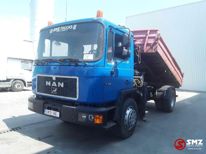 MAN 19.322 hiab 071 - Savivartis sunkvežimis, Sunkvežimis su kranu: foto 2 MAN 19.322 hiab 071 - Savivartis sunkvežimis, Sunkvežimis su kranu: foto 2
