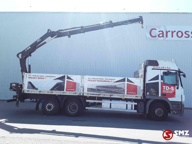 Mercedes-Benz Actros 2636 Hiab 123 B 2+remote - Platforminis/ Bortinis sunkvežimis, Sunkvežimis su kranu: foto 4 Mercedes-Benz Actros 2636 Hiab 123 B 2+remote - Platforminis/ Bortinis sunkvežimis, Sunkvežimis su kranu: foto 4