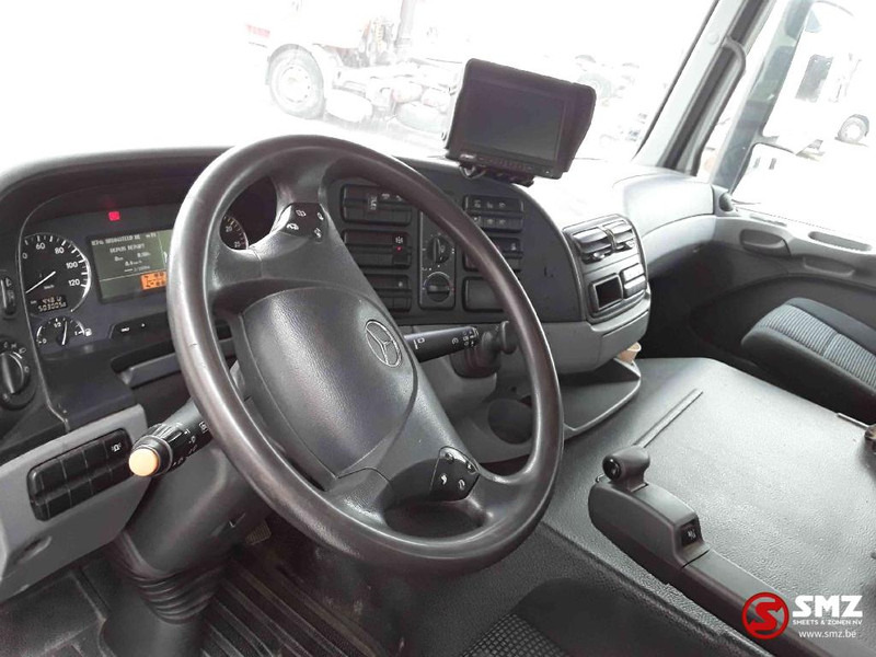 Platforminis/ Bortinis sunkvežimis, Sunkvežimis su kranu Mercedes-Benz Actros 2636 hiab 166fs 4 remote: foto 8