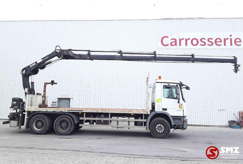 Mercedes-Benz Actros 2636 hiab 166fs 4 remote - Platforminis/ Bortinis sunkvežimis, Sunkvežimis su kranu: foto 4 Mercedes-Benz Actros 2636 hiab 166fs 4 remote - Platforminis/ Bortinis sunkvežimis, Sunkvežimis su kranu: foto 4