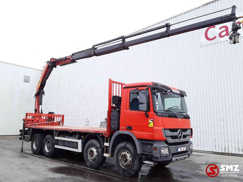 Mercedes-Benz Actros 4144 Palfinger Pk22002Eh 4 ext remote - Platforminis/ Bortinis sunkvežimis, Sunkvežimis su kranu: foto 3 Mercedes-Benz Actros 4144 Palfinger Pk22002Eh 4 ext remote - Platforminis/ Bortinis sunkvežimis, Sunkvežimis su kranu: foto 3