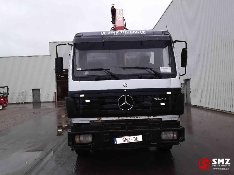 Mercedes-Benz SK 1824 lames grue - Savivartis sunkvežimis, Sunkvežimis su kranu: foto 2 Mercedes-Benz SK 1824 lames grue - Savivartis sunkvežimis, Sunkvežimis su kranu: foto 2