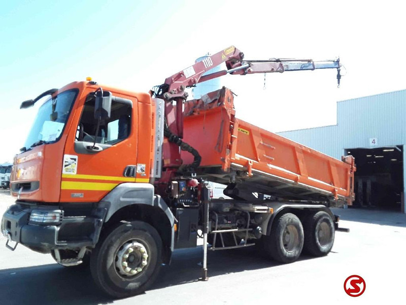 Renault Kerax 320 hmf 1113 - Savivartis sunkvežimis, Sunkvežimis su kranu: foto 5 Renault Kerax 320 hmf 1113 - Savivartis sunkvežimis, Sunkvežimis su kranu: foto 5