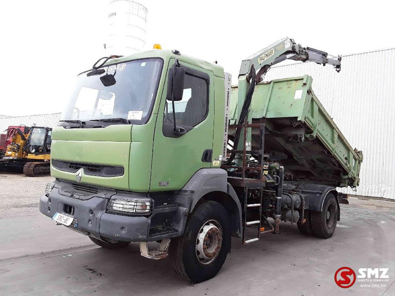 Renault Kerax 320 palfinger pk 1000-remote - Savivartis sunkvežimis, Sunkvežimis su kranu: foto 3 Renault Kerax 320 palfinger pk 1000-remote - Savivartis sunkvežimis, Sunkvežimis su kranu: foto 3