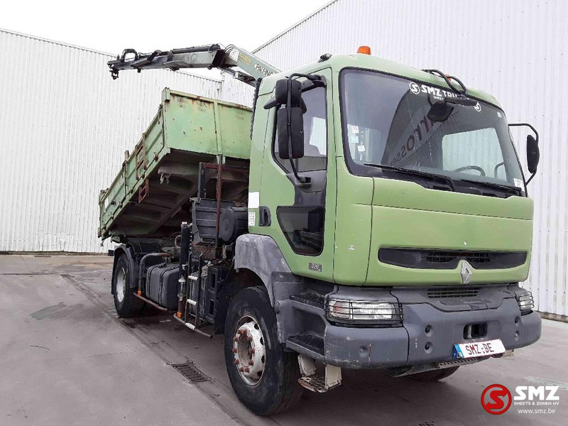 Renault Kerax 320 palfinger pk 1000-remote - Savivartis sunkvežimis, Sunkvežimis su kranu: foto 1 Renault Kerax 320 palfinger pk 1000-remote - Savivartis sunkvežimis, Sunkvežimis su kranu: foto 1