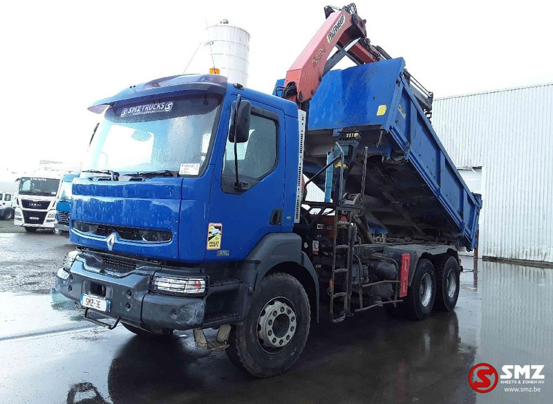 Renault Kerax 370 Palfinger Pk15500v2et top - Savivartis sunkvežimis, Sunkvežimis su kranu: foto 3 Renault Kerax 370 Palfinger Pk15500v2et top - Savivartis sunkvežimis, Sunkvežimis su kranu: foto 3