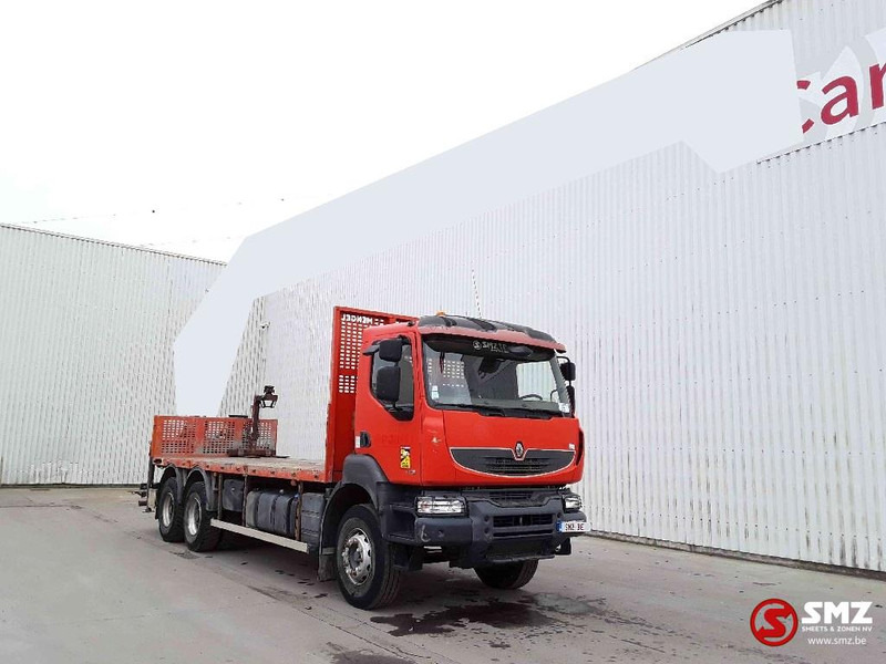 Renault Kerax 430 6x4 lames steel - Platforminis/ Bortinis sunkvežimis, Sunkvežimis su kranu: foto 1 Renault Kerax 430 6x4 lames steel - Platforminis/ Bortinis sunkvežimis, Sunkvežimis su kranu: foto 1