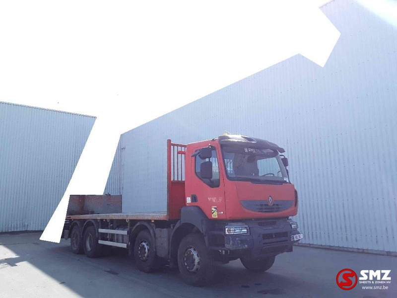 Renault Kerax 430 8x4 - Platforminis/ Bortinis sunkvežimis, Sunkvežimis su kranu: foto 1 Renault Kerax 430 8x4 - Platforminis/ Bortinis sunkvežimis, Sunkvežimis su kranu: foto 1