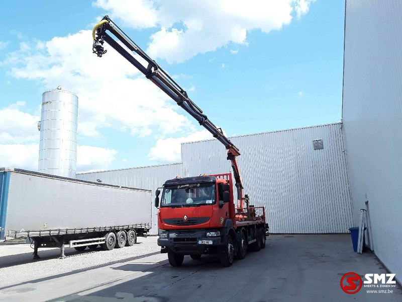 Renault Kerax 430 - Platforminis/ Bortinis sunkvežimis, Sunkvežimis su kranu: foto 3 Renault Kerax 430 - Platforminis/ Bortinis sunkvežimis, Sunkvežimis su kranu: foto 3