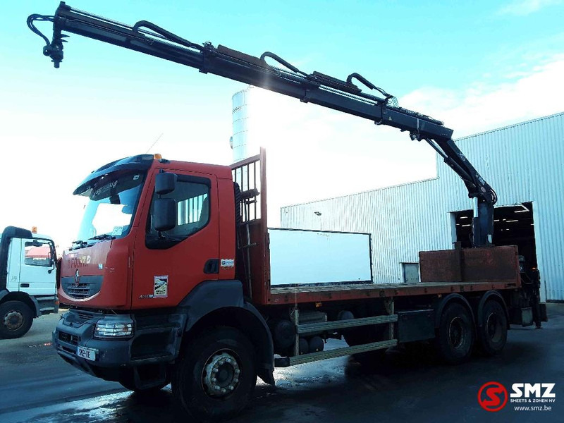 Renault Kerax 430 Hiab 166B_3-remote - Platforminis/ Bortinis sunkvežimis, Sunkvežimis su kranu: foto 5 Renault Kerax 430 Hiab 166B_3-remote - Platforminis/ Bortinis sunkvežimis, Sunkvežimis su kranu: foto 5