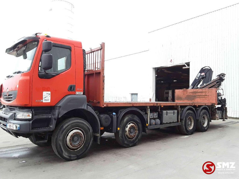 Renault Kerax 430 hiab 166 B- +remote - Platforminis/ Bortinis sunkvežimis, Sunkvežimis su kranu: foto 5 Renault Kerax 430 hiab 166 B- +remote - Platforminis/ Bortinis sunkvežimis, Sunkvežimis su kranu: foto 5