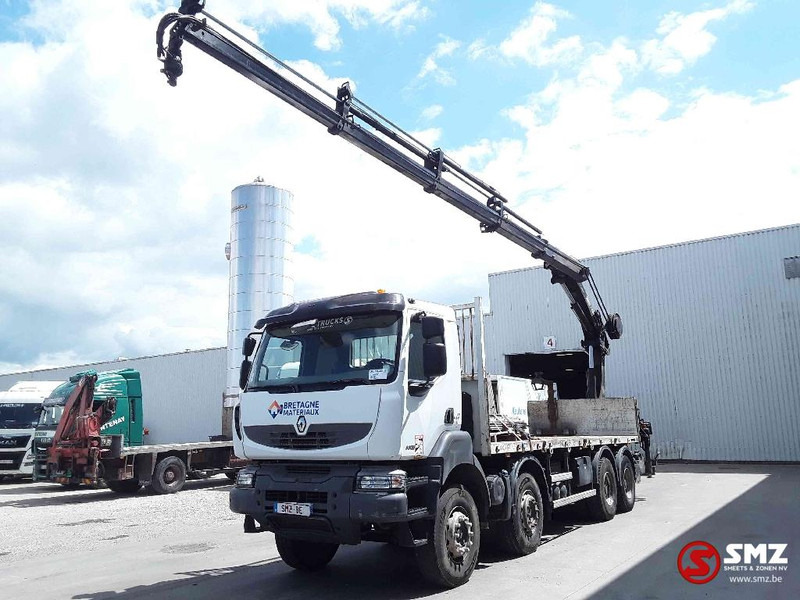 Renault Kerax 430 hiab 211 /4 +remote - Platforminis/ Bortinis sunkvežimis, Sunkvežimis su kranu: foto 5 Renault Kerax 430 hiab 211 /4 +remote - Platforminis/ Bortinis sunkvežimis, Sunkvežimis su kranu: foto 5