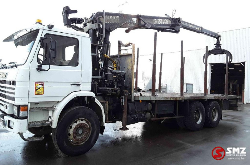 Scania 113 360 Diebolt big axle 12 gear retarder - Platforminis/ Bortinis sunkvežimis, Sunkvežimis su kranu: foto 5 Scania 113 360 Diebolt big axle 12 gear retarder - Platforminis/ Bortinis sunkvežimis, Sunkvežimis su kranu: foto 5