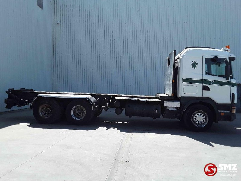 Scania 144 530 6x4 manual pump - Platforminis/ Bortinis sunkvežimis: foto 3 Scania 144 530 6x4 manual pump - Platforminis/ Bortinis sunkvežimis: foto 3