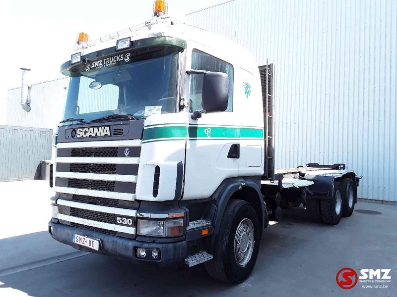 Scania 144 530 6x4 manual pump - Platforminis/ Bortinis sunkvežimis: foto 2 Scania 144 530 6x4 manual pump - Platforminis/ Bortinis sunkvežimis: foto 2