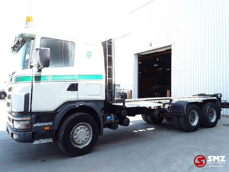 Scania 144 530 6x4 manual pump - Platforminis/ Bortinis sunkvežimis: foto 4 Scania 144 530 6x4 manual pump - Platforminis/ Bortinis sunkvežimis: foto 4