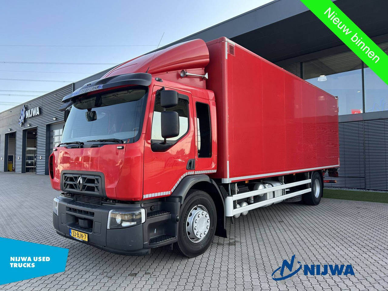 Renault D WIDE 280 4x2 Low mileage + Achtersluitklep - Furgonas sunkvežimis: foto 1 Renault D WIDE 280 4x2 Low mileage + Achtersluitklep - Furgonas sunkvežimis: foto 1