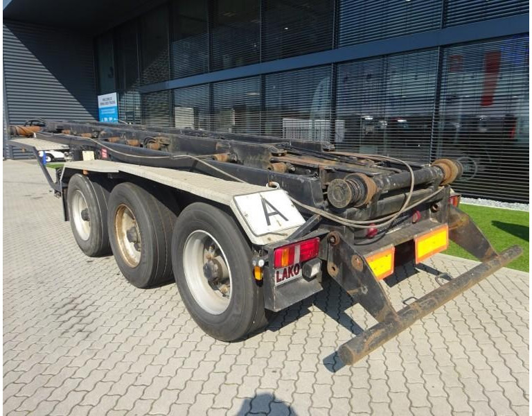 Lako Container oplegger - Konteineris-vežimus/ Sukeisti kūną puspriekabė: foto 4 Lako Container oplegger - Konteineris-vežimus/ Sukeisti kūną puspriekabė: foto 4