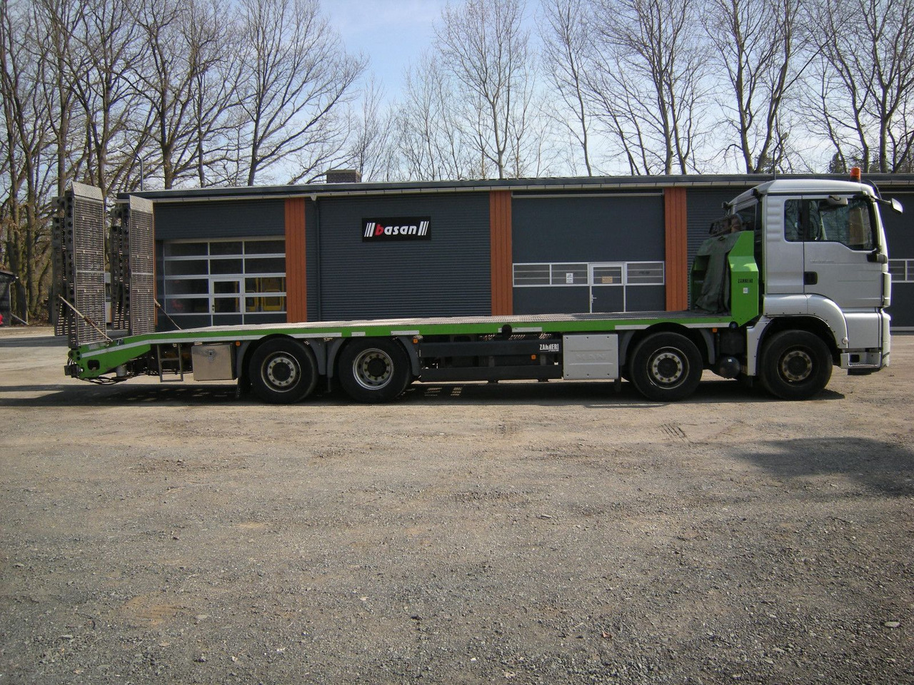 MAN 35.400, Zanner Plateau, Rampen, Winde - Evakuatorius: foto 1 MAN 35.400, Zanner Plateau, Rampen, Winde - Evakuatorius: foto 1