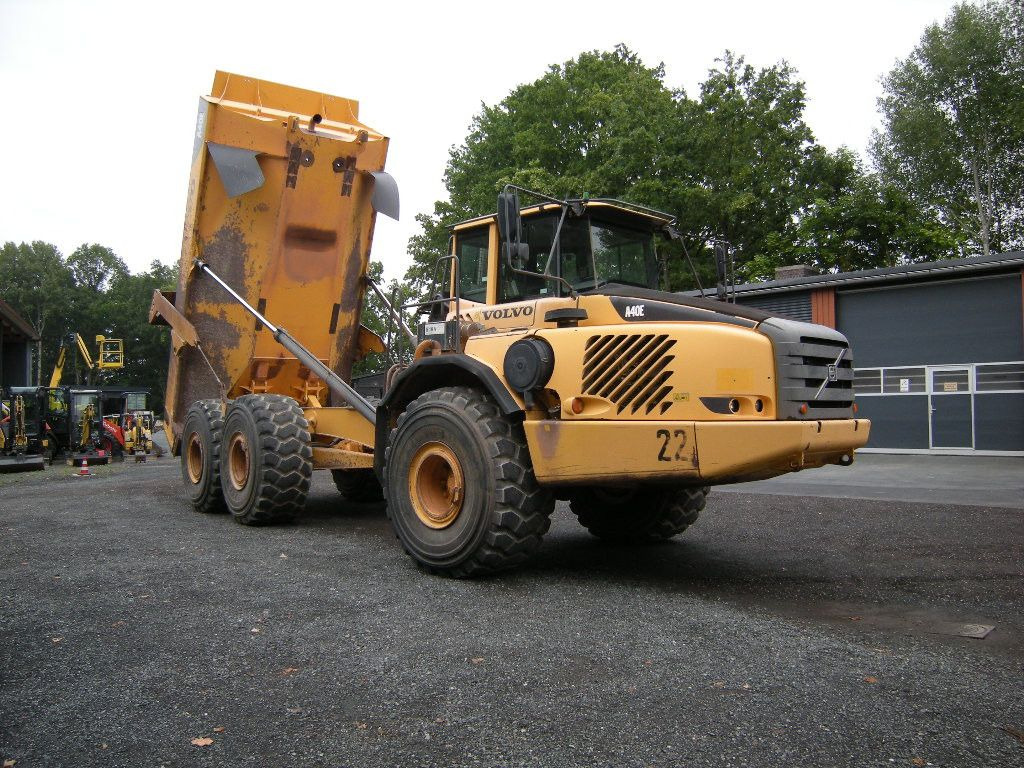 Volvo A 40 E, Dumper - Šarnyrinis savivartis: foto 1 Volvo A 40 E, Dumper - Šarnyrinis savivartis: foto 1