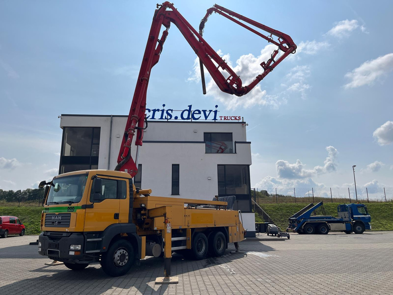 MAN 26.360 6x4 Putzmeister 24 m Hallenpumpe - Betono siurblys: foto 1 MAN 26.360 6x4 Putzmeister 24 m Hallenpumpe - Betono siurblys: foto 1