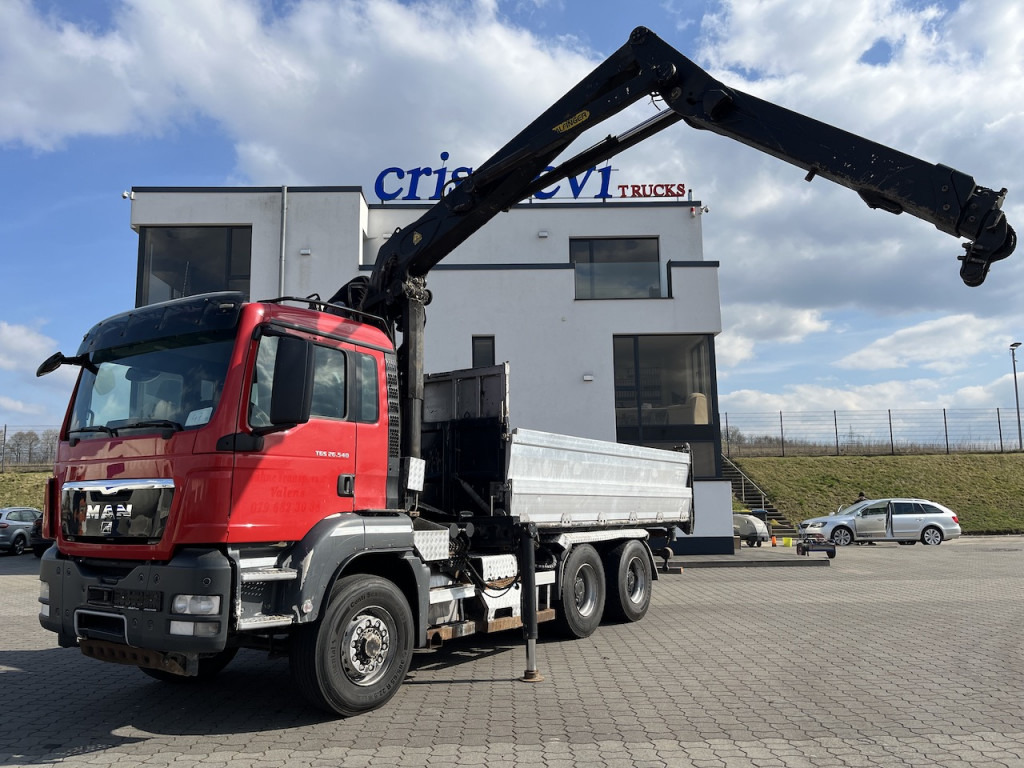 MAN TGS 26.540 6x6H Palfinger Epsilon S290Z AHK - Savivartis sunkvežimis, Sunkvežimis su kranu: foto 1 MAN TGS 26.540 6x6H Palfinger Epsilon S290Z AHK - Savivartis sunkvežimis, Sunkvežimis su kranu: foto 1