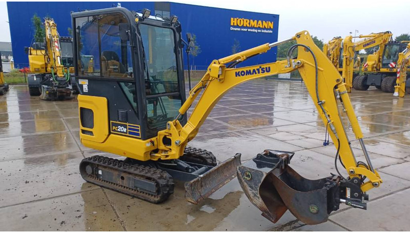 Komatsu PC 20 MR-5 - Mini ekskavatorius: foto 1 Komatsu PC 20 MR-5 - Mini ekskavatorius: foto 1