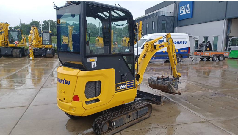 Komatsu PC 20 MR-5 - Mini ekskavatorius: foto 5 Komatsu PC 20 MR-5 - Mini ekskavatorius: foto 5