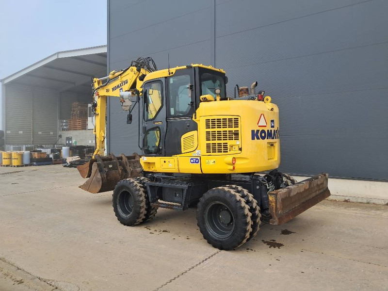 Komatsu PW118MR-11 - Ratinis ekskavatorius: foto 4 Komatsu PW118MR-11 - Ratinis ekskavatorius: foto 4