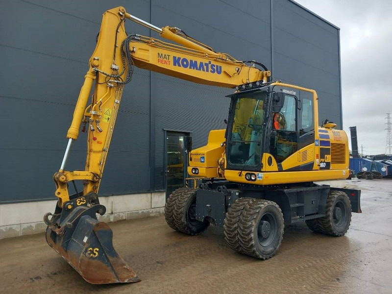 Komatsu PW160-11E0 - Ratinis ekskavatorius: foto 2 Komatsu PW160-11E0 - Ratinis ekskavatorius: foto 2
