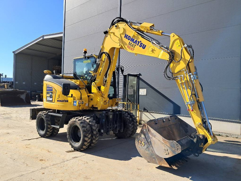 Komatsu PW98MR-11E0 - Ratinis ekskavatorius: foto 1 Komatsu PW98MR-11E0 - Ratinis ekskavatorius: foto 1