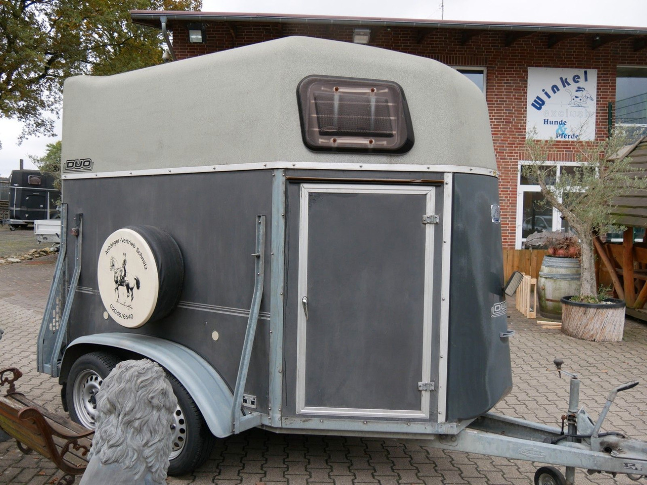 Böckmann Duo mit Sattelkammer - Gyvulių pervežimo priekaba: foto 2 Böckmann Duo mit Sattelkammer - Gyvulių pervežimo priekaba: foto 2