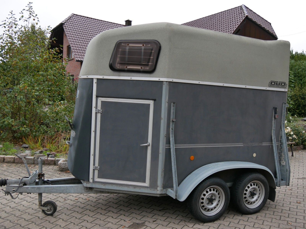 Böckmann Duo mit Sattelkammer - Gyvulių pervežimo priekaba: foto 1 Böckmann Duo mit Sattelkammer - Gyvulių pervežimo priekaba: foto 1