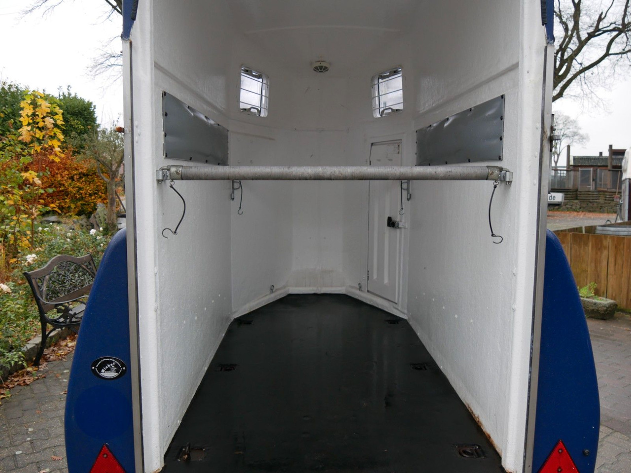 Böckmann Uno schwenkbare Klappe Fohlengitter - Gyvulių pervežimo priekaba: foto 5 Böckmann Uno schwenkbare Klappe Fohlengitter - Gyvulių pervežimo priekaba: foto 5