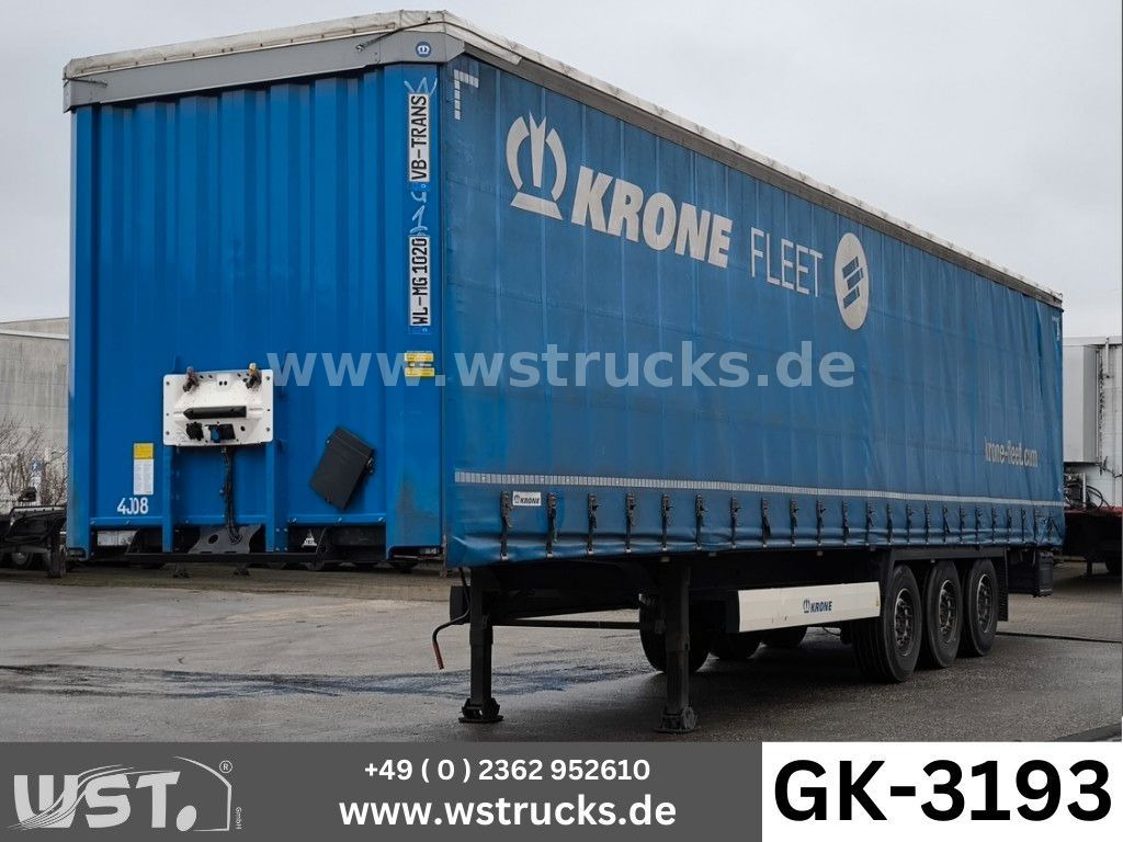 Krone SD 27 Planauflieger mit Edscha | ABS, EBS, XL - Tentinė puspriekabė: foto 1 Krone SD 27 Planauflieger mit Edscha | ABS, EBS, XL - Tentinė puspriekabė: foto 1