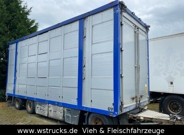 Menke-Janzen Menke 3 Stock Ausahrbares Dach Vollalu Typ 2 - Gyvulių pervežimo priekaba: foto 2 Menke-Janzen Menke 3 Stock Ausahrbares Dach Vollalu Typ 2 - Gyvulių pervežimo priekaba: foto 2