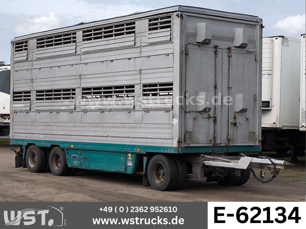 Pezzaioli 2 Stock RBA31F ausfahrbares Dach Viehanhänger - Gyvulių pervežimo priekaba: foto 1 Pezzaioli 2 Stock RBA31F ausfahrbares Dach Viehanhänger - Gyvulių pervežimo priekaba: foto 1