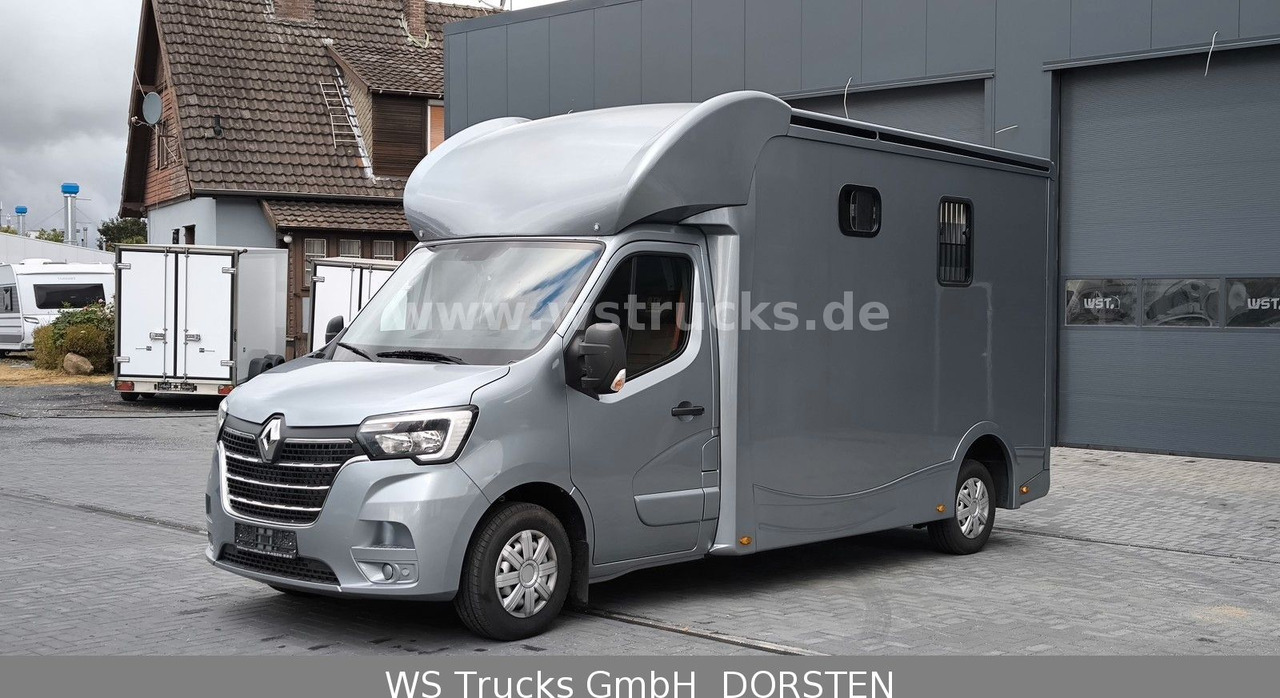 Sunkvežimis žirgams vežti Renault Master 3 Sitze VollLeder Hengstausstattung: foto 1