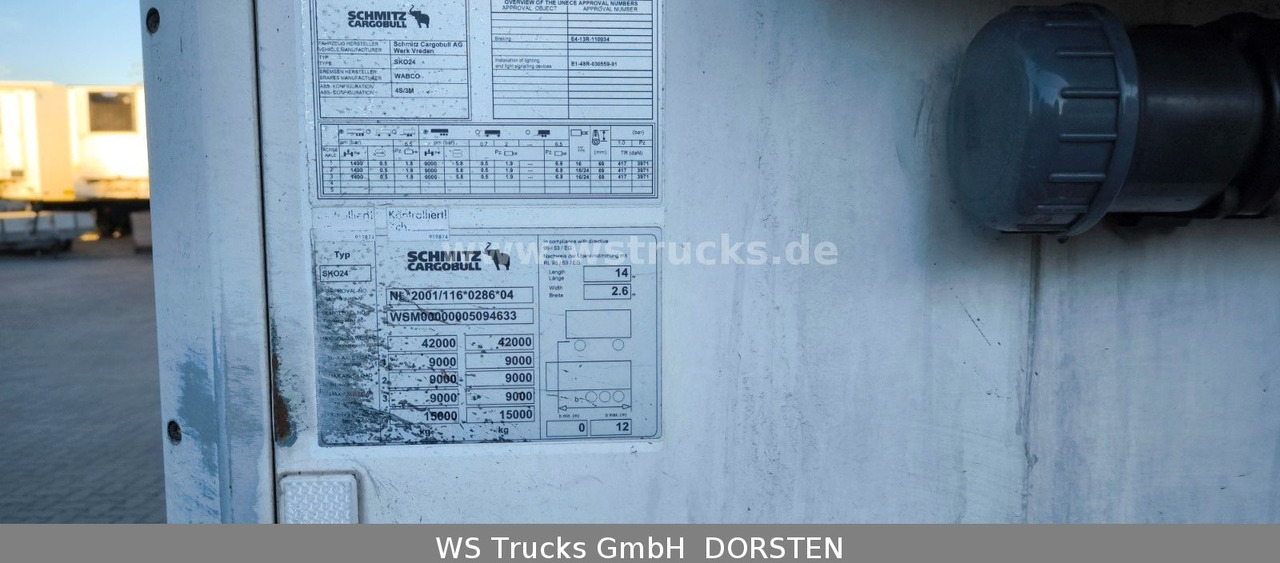 Schmitz Cargobull Kühlauflieger Rohrbahn Hooks | Vector 1850 MT - Furgonas puspriekabė: foto 5 Schmitz Cargobull Kühlauflieger Rohrbahn Hooks | Vector 1850 MT - Furgonas puspriekabė: foto 5