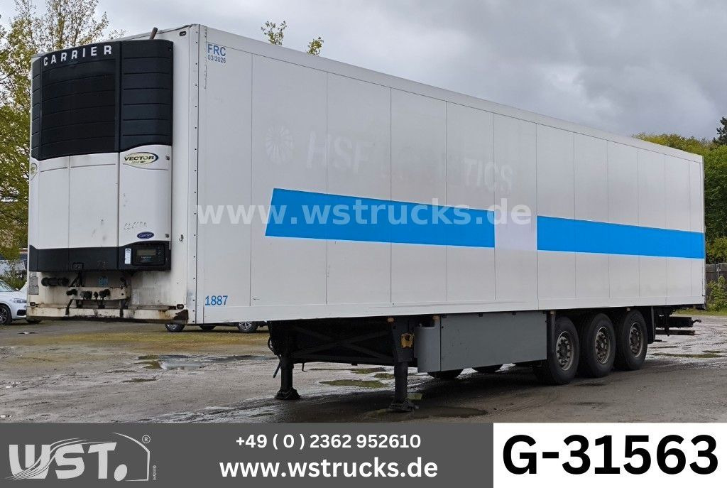 Schmitz Cargobull SKO 24 Kühlauflieger | Rohrbahn Vector 1850Mt - Refrižeratorius puspriekabė: foto 1 Schmitz Cargobull SKO 24 Kühlauflieger | Rohrbahn Vector 1850Mt - Refrižeratorius puspriekabė: foto 1
