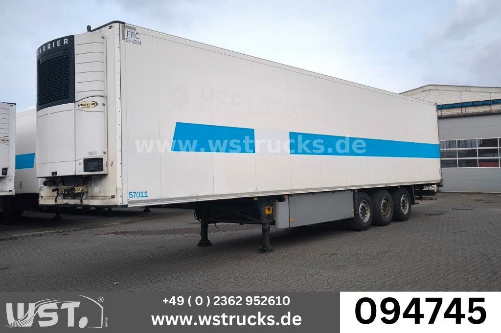 Schmitz Cargobull SKO 24 Kühlauflieger | Rohrbahn Vector 1850Mt - Furgonas puspriekabė: foto 1 Schmitz Cargobull SKO 24 Kühlauflieger | Rohrbahn Vector 1850Mt - Furgonas puspriekabė: foto 1