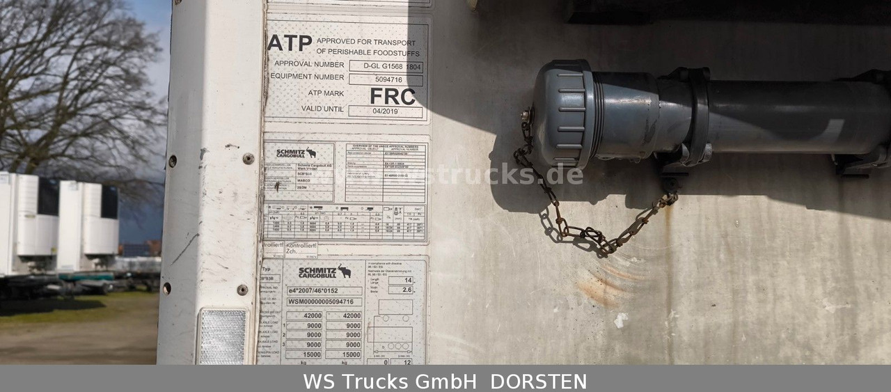 Schmitz Cargobull SKO 24 Kühlauflieger Vector 1550 Strom/Diesel - Refrižeratorius puspriekabė: foto 5 Schmitz Cargobull SKO 24 Kühlauflieger Vector 1550 Strom/Diesel - Refrižeratorius puspriekabė: foto 5