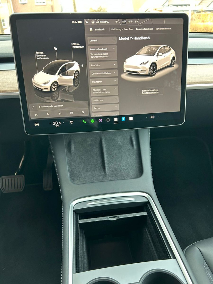 Sedanas Tesla Model Y Hinterradantrieb RWD: foto 31