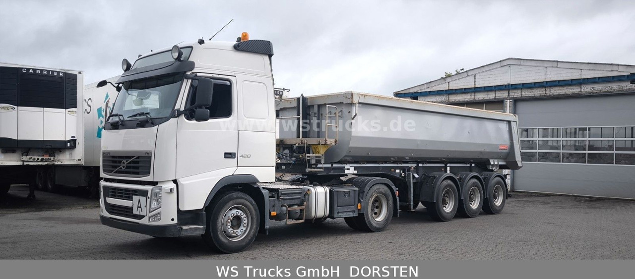 Volvo FH 420 SZM + Langendorf Kipper BPW Trommel - Vilkikas: foto 1 Volvo FH 420 SZM + Langendorf Kipper BPW Trommel - Vilkikas: foto 1