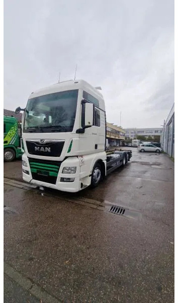 MAN 460 FLL BDF 6x2 Volum WANTEC Mulltiw.Lenkachse E6 - Konteineris-vežimus/ Sukeisti kūną sunkvežimis: foto 1 MAN 460 FLL BDF 6x2 Volum WANTEC Mulltiw.Lenkachse E6 - Konteineris-vežimus/ Sukeisti kūną sunkvežimis: foto 1