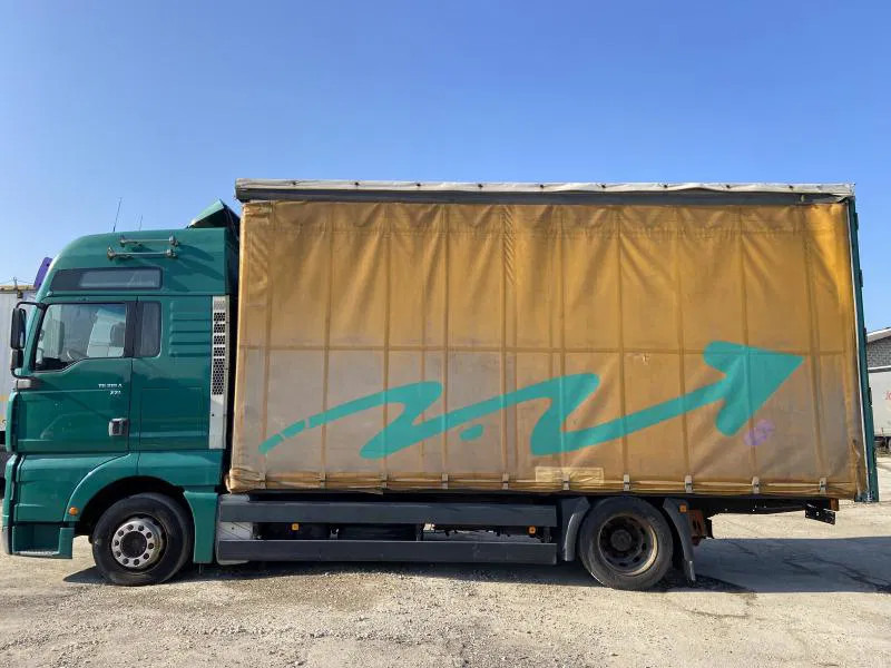 MAN TGA 18.310 BL XXL Jumbo Pritsche Schiebepl. - Tentinis sunkvežimis: foto 4 MAN TGA 18.310 BL XXL Jumbo Pritsche Schiebepl. - Tentinis sunkvežimis: foto 4